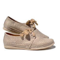 Jute Artisanal Lace-Up Shoe
