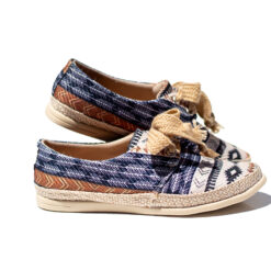 Jute Artisanal Aztec Lace-Up Shoe