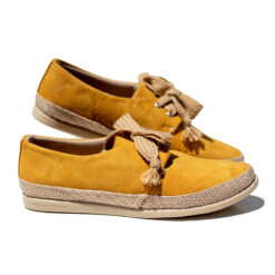 Jute Honey Artisanal Lace-Up Shoe